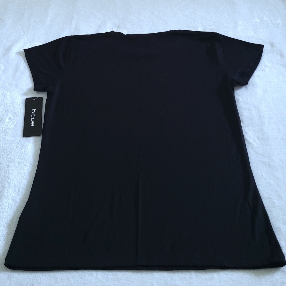 bebe Mouth👄 Grasping "bebe" Banner Top - NWT - Picture 14 of 16
